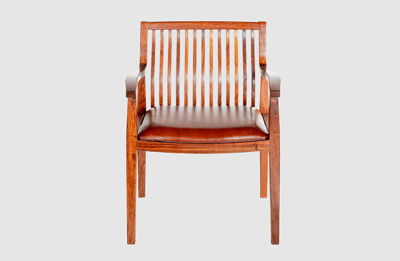 石排镇中式实木大方椅家具效果图